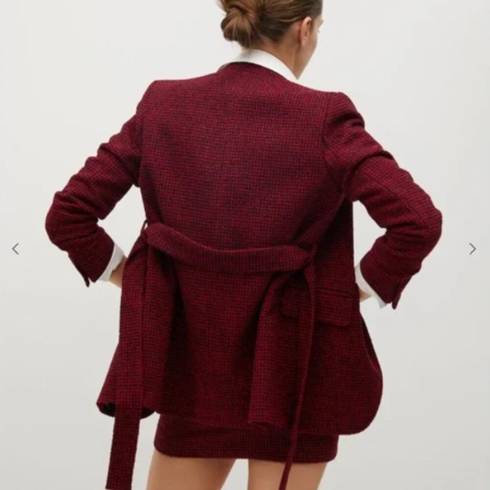 Mango Houndstooth Jacket - image 2